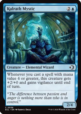 Kulrath Mystic (ECL-056) - [Lorwyn Eclipsed] Foil