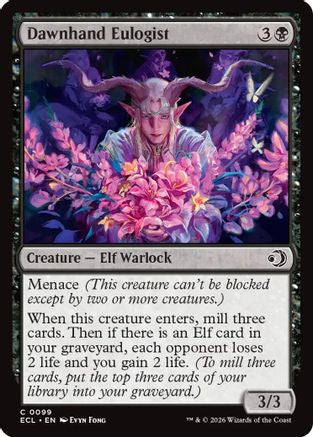 Dawnhand Eulogist (ECL-099) - [Lorwyn Eclipsed] Foil