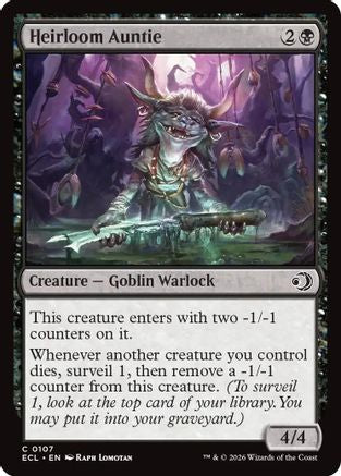Heirloom Auntie (ECL-107) - [Lorwyn Eclipsed] Foil