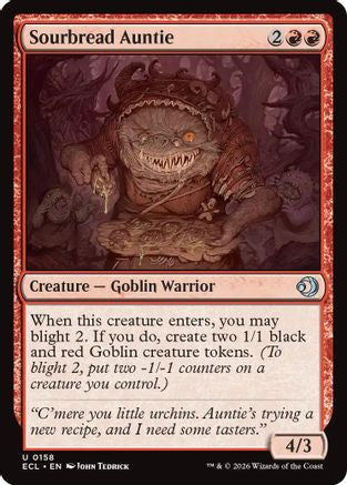 Sourbread Auntie (ECL-158) - [Lorwyn Eclipsed] Foil