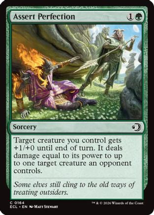 Assert Perfection (ECL-164) - [Lorwyn Eclipsed]