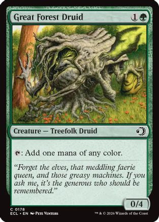 Great Forest Druid (ECL-178) - [Lorwyn Eclipsed] Foil