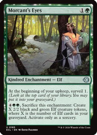 Morcant's Eyes (ECL-185) - [Lorwyn Eclipsed] Foil