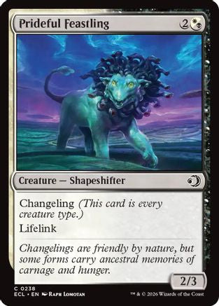 Prideful Feastling (ECL-238) - [Lorwyn Eclipsed] Foil