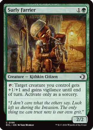 Surly Farrier (ECL-196) - [Lorwyn Eclipsed]