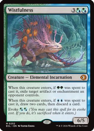 Wistfulness (ECL-252) - [Lorwyn Eclipsed] Foil