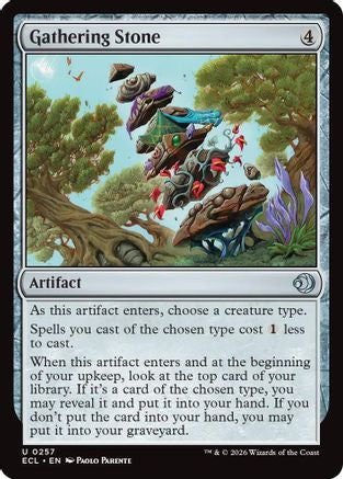 Gathering Stone (ECL-257) - [Lorwyn Eclipsed]