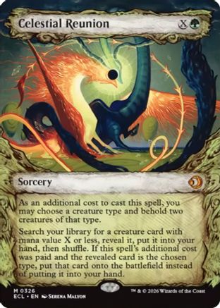 Celestial Reunion (Showcase) (ECL-326) - [Lorwyn Eclipsed]