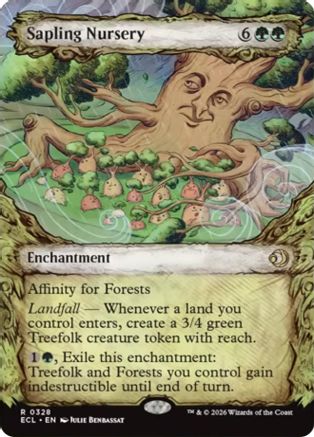 Sapling Nursery (Showcase) (ECL-328) - [Lorwyn Eclipsed]