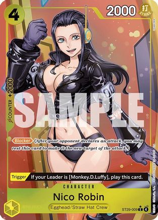 Nico Robin (Full Art) (ST29-009) - Starter Deck 29: Egghead