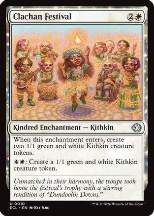 Clachan Festival (ECL-010) - [Lorwyn Eclipsed] Foil