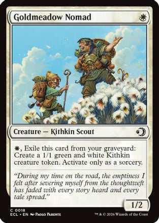 Goldmeadow Nomad (ECL-018) - [Lorwyn Eclipsed] Foil
