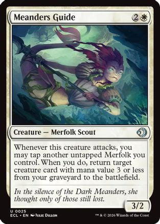 Meanders Guide (ECL-025) - [Lorwyn Eclipsed] Foil