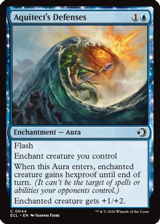 Aquitect's Defenses (ECL-044) - [Lorwyn Eclipsed]