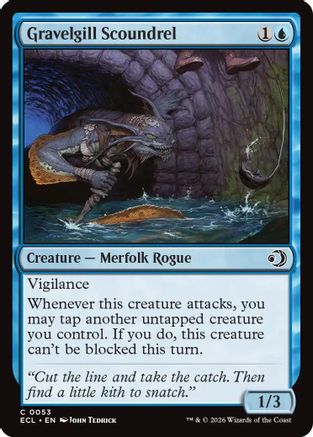 Gravelgill Scoundrel (ECL-053) - [Lorwyn Eclipsed] Foil