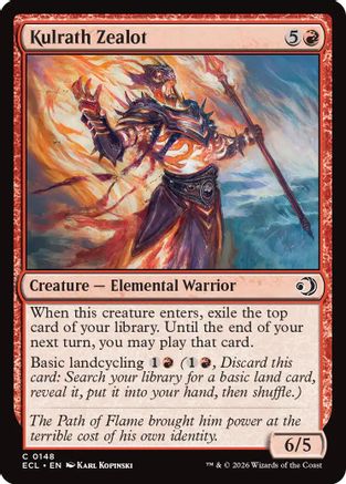 Kulrath Zealot (ECL-148) - [Lorwyn Eclipsed]