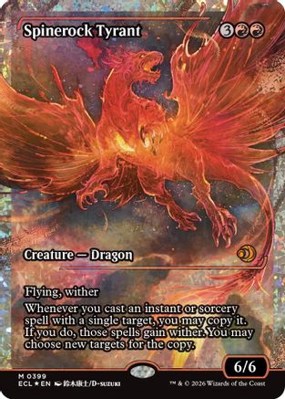 Spinerock Tyrant (0399) (Showcase) (Fracture Foil) (ECL-399) - [Lorwyn Eclipsed] Foil