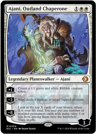 Ajani, Outland Chaperone (ECL-004) - [Lorwyn Eclipsed]
