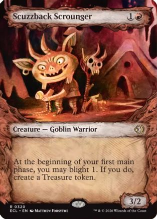 Scuzzback Scrounger (Showcase) (ECL-320) - [Lorwyn Eclipsed]