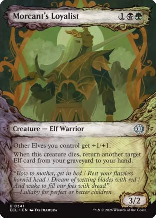 Morcant's Loyalist (Showcase) (ECL-341) - [Lorwyn Eclipsed] Foil