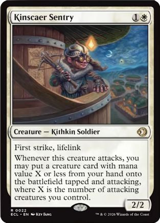 Kinscaer Sentry (ECL-022) - [Lorwyn Eclipsed]