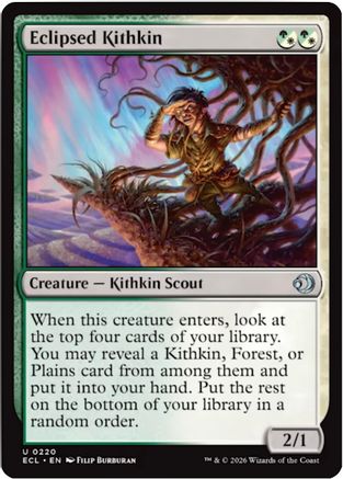 Eclipsed Kithkin (ECL-220) - [Lorwyn Eclipsed] Foil