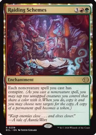 Raiding Schemes (ECL-239) - [Lorwyn Eclipsed]