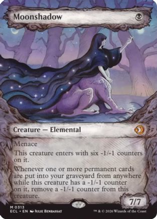 Moonshadow (Showcase) (ECL-313) - [Lorwyn Eclipsed]