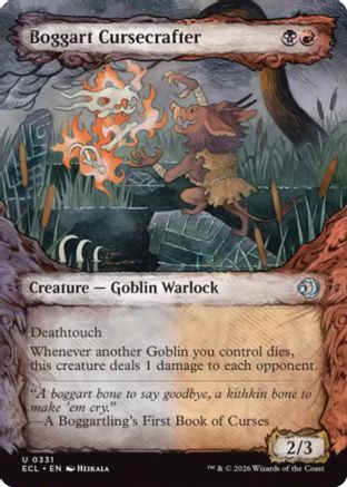 Boggart Cursecrafter (Showcase) (ECL-331) - [Lorwyn Eclipsed]