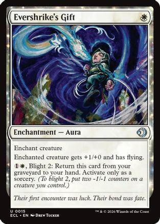 Evershrike's Gift (ECL-015) - [Lorwyn Eclipsed] Foil