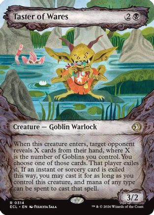 Taster of Wares (Showcase) (ECL-314) - [Lorwyn Eclipsed]