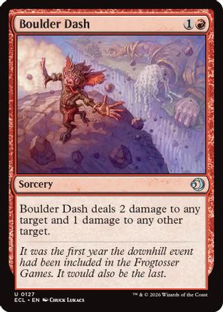 Boulder Dash (ECL-127) - [Lorwyn Eclipsed]