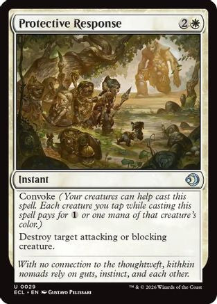 Protective Response (ECL-029) - [Lorwyn Eclipsed] Foil
