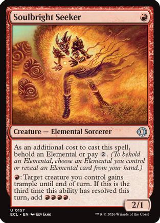 Soulbright Seeker (ECL-157) - [Lorwyn Eclipsed]