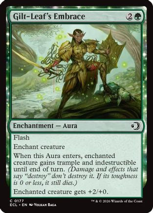 Gilt-Leaf's Embrace (ECL-177) - [Lorwyn Eclipsed] Foil