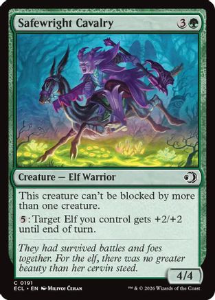 Safewright Cavalry (ECL-191) - [Lorwyn Eclipsed]
