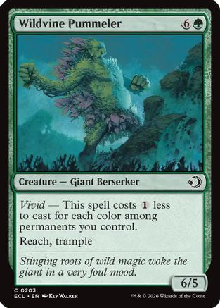 Wildvine Pummeler (ECL-203) - [Lorwyn Eclipsed]
