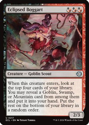 Eclipsed Boggart (ECL-217) - [Lorwyn Eclipsed]