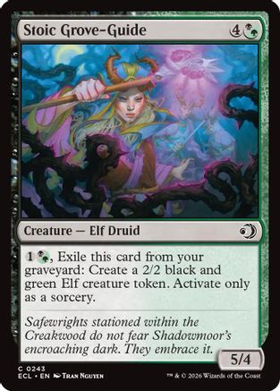 Stoic Grove-Guide (ECL-243) - [Lorwyn Eclipsed] Foil