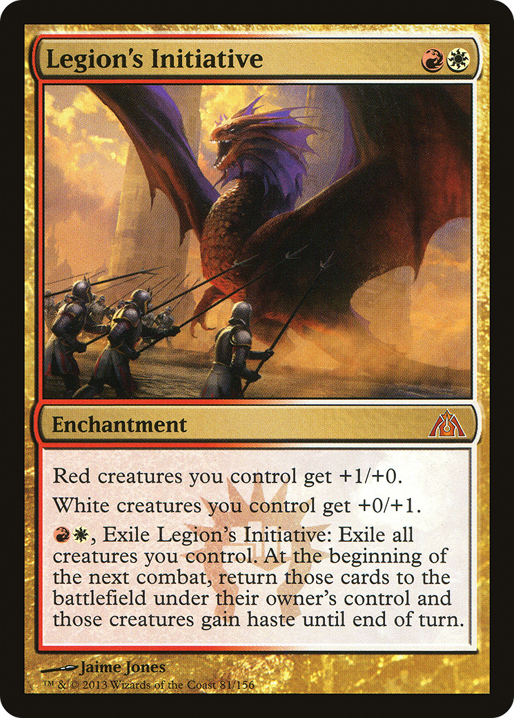 Legion's Initiative (DGM-081) - [Dragon's Maze]