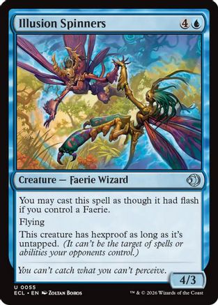 Illusion Spinners (ECL-055) - [Lorwyn Eclipsed] Foil