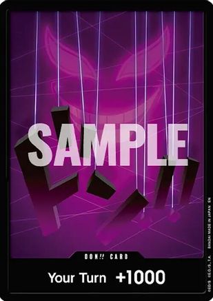 DON!! Card (Donquixote Doflamingo) (Double Pack Set Vol. 9) - The Azure Sea's Seven