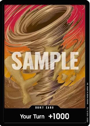 DON!! Card (Crocodile) (Double Pack Set Vol. 9) - The Azure Sea's Seven