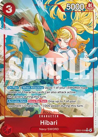 Hibari (Alternate Art) (EB03-008) - Extra Booster: One Piece Heroines Edition