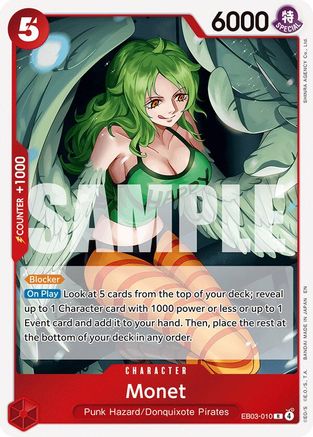 Monet (EB03-010) - Extra Booster: One Piece Heroines Edition