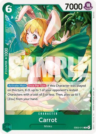 Carrot (EB03-013) - Extra Booster: One Piece Heroines Edition