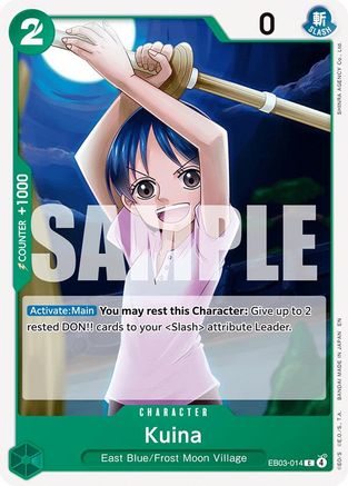 Kuina (EB03-014) - Extra Booster: One Piece Heroines Edition