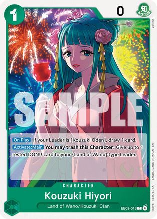 Kouzuki Hiyori (EB03-016) - Extra Booster: One Piece Heroines Edition