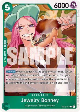 Jewelry Bonney (EB03-017) - Extra Booster: One Piece Heroines Edition
