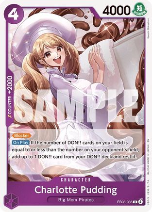 Charlotte Pudding (EB03-035) - Extra Booster: One Piece Heroines Edition